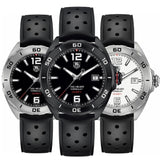 Tag Heuer Formula 1 Automatic Black Dial Black Rubber Strap Watch for Men - WAZ2113.FT8023 Buy Now By Tag Heuer