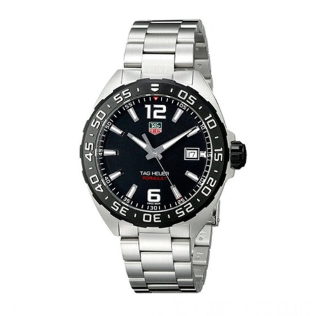 Tag Heuer Formula 1 Quartz Black Dial Silver Steel Strap Watch for Men - WAZ1110.BA0875 Buy Now By Tag Heuer