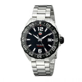 Tag Heuer Formula 1 Quartz Black Dial Silver Steel Strap Watch for Men - WAZ1110.BA0875 Buy Now By Tag Heuer