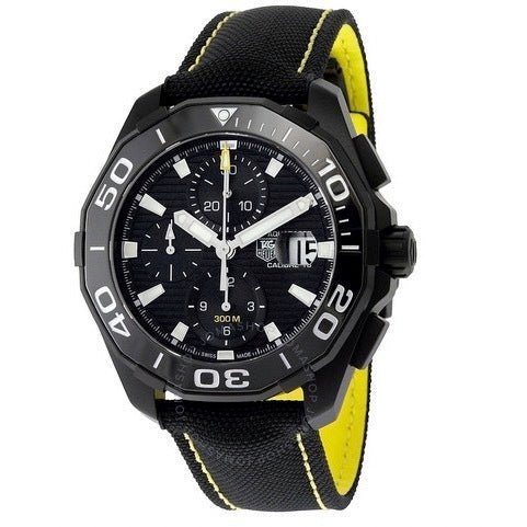 Tag Heuer Aquaracer PVD Black Dial Watch for Men - CAY218A.FC6361 Buy Now By Tag Heuer