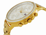 Tommy Hilfiger Carly White Dial Gold Steel Strap Watch for Women - 1781786 Buy Now By Tommy Hilfiger