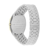 Gucci 25H Quartz Gold Dial Silver Steel Strap Watch for Men - YA163405 Buy Now By Gucci