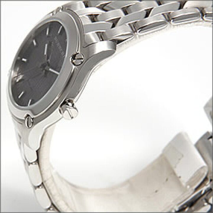 Burberry Herringbone Grey Dial Silver Steel Strap Watch for Women - BU1851 Buy Now By Burberry
