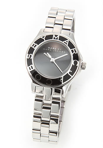 Marc Jacobs Blade Black Dial Silver Steel Strap Watch for Women - MBM3059 Buy Now By Marc Jacobs