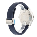 Tag Heuer Aquaracer Calibre 5 Automatic Blue Dial Blue Rubber Strap Watch for Men - WAY201B.FT6150 Buy Now By Tag Heuer