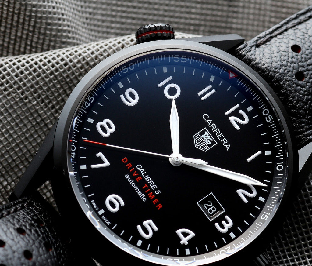 Tag Heuer Carrera Black Dial Watch for Men - WAR2A80.FC6337 Buy Now By Tag Heuer