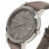 Burberry The City Nova Beige Dial Grey Leather Strap Watch for Women - BU9023 Buy Now By Burberry