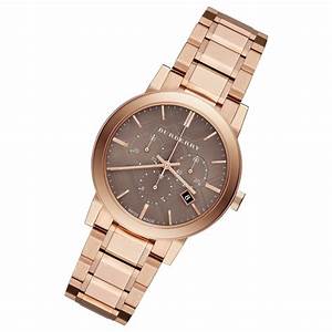 Burberry The City Grey Dial Rose Gold Steel Strap Unisex Watch - BU9754 Buy Now By Burberry
