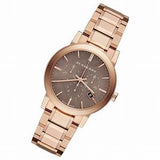 Burberry The City Grey Dial Rose Gold Steel Strap Unisex Watch - BU9754 Buy Now By Burberry
