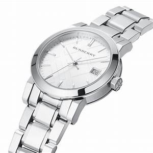 Burberry The City Silver Dial Silver Steel Strap Watch for Men - BU9037 Buy Now By Burberry
