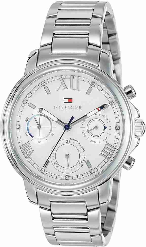 Tommy Hilfiger Claudia Silver Dial Silver Steel Strap Watch for Women - 1781741 Buy Now By Tommy Hilfiger