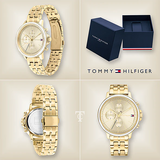 Tommy Hilfiger Madison Quartz Gold Dial Gold Steel Strap Watch For Women - 1782189 Buy Now By Tommy Hilfiger