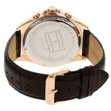Tommy Hilfiger Luke Quartz White Dial Brown Leather Strap Watch for Men - 1791118 Buy Now By Tommy Hilfiger