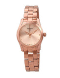 Tissot T Wave Rose Gold Dial Rose Gold Steel Strap Watch For Women - T112.210.33.456.00 Buy Now By Tissot