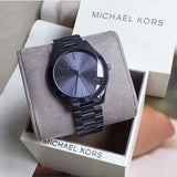 Michael Kors Runway Quartz Blue Dial Blue Steel Strap Watch For Women - MK3419 Buy Now By Michael Kors
