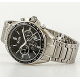 Hugo Boss Chronograph Black Dial Silver Steel Strap Watch for Men - 151080 Buy Now By Hugo Boss