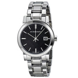 Burberry The City Black Dial Silver Steel Strap Watch for Women - BU9201 Buy Now By Burberry