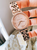 Michael Kors Cinthia Mother of Pearl Rose Gold Dial Rose Gold Steel Strap Watch for Women - MK3643 Buy Now By Michael Kors
