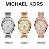 Michael Kors Bryn Quartz Silver Dial Silver Steel Strap Watch For Women - MK6133 Buy Now By Michael Kors