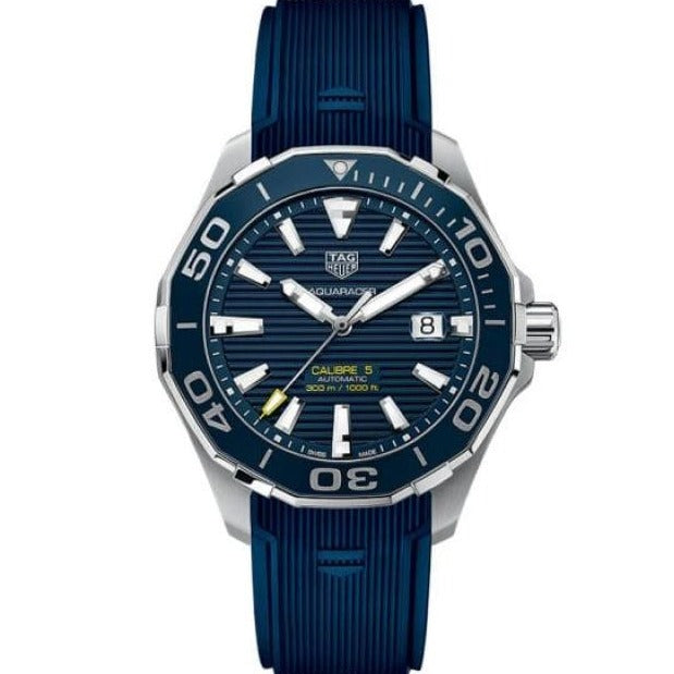 Tag Heuer Aquaracer Blue Dial Watch for Men - WAY201B.FT6150 Buy Now By Tag Heuer