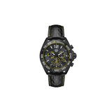 Tag Heuer Formula 1 Chronograph Senna Black Dial Black Leather Strap Watch for Men - CAZ101AJ.FC6487 Buy Now By Tag Heuer