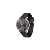 Hugo Boss Globetrotter Grey Dial Black Silicone Strap Watch for Men - 1513931 Buy Now By Hugo Boss