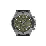 Hugo Boss Admiral Green Dial Black Silicon Rubber Strap Watch for Men - 1513967 Buy Now By Hugo Boss