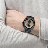 Hugo Boss Steer Chronograph Brown Dial Black Steel Strap Watch For Men - 1514043 Buy Now By Hugo Boss