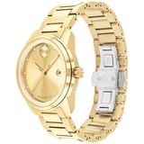 Movado Bold Verso Gold Dial Gold Steel Strap Watch for Men - 3600861 Buy Now By Movado