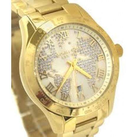 Michael Kors Layton Chronograph Gold Dial Gold Steel Strap Watch for Women - MK5959 Buy Now By Michael Kors