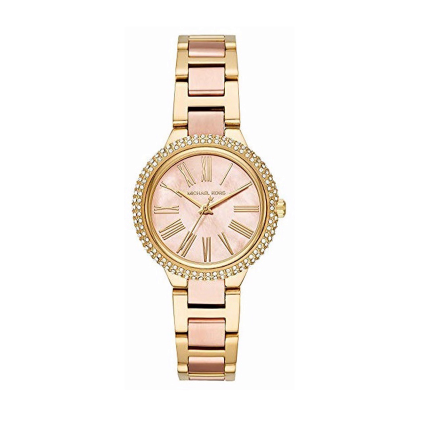 Michael Kors Taryn Rose Gold Dial Two Tone Steel Strap Watch For Women - MK6564 Buy Now By Michael Kors