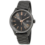 Tag Heuer Carrera Diamonds Anthracite Black Dial Black Leather Strap Watch for Women - WAR1115.FC6392 Buy Now By Tag Heuer