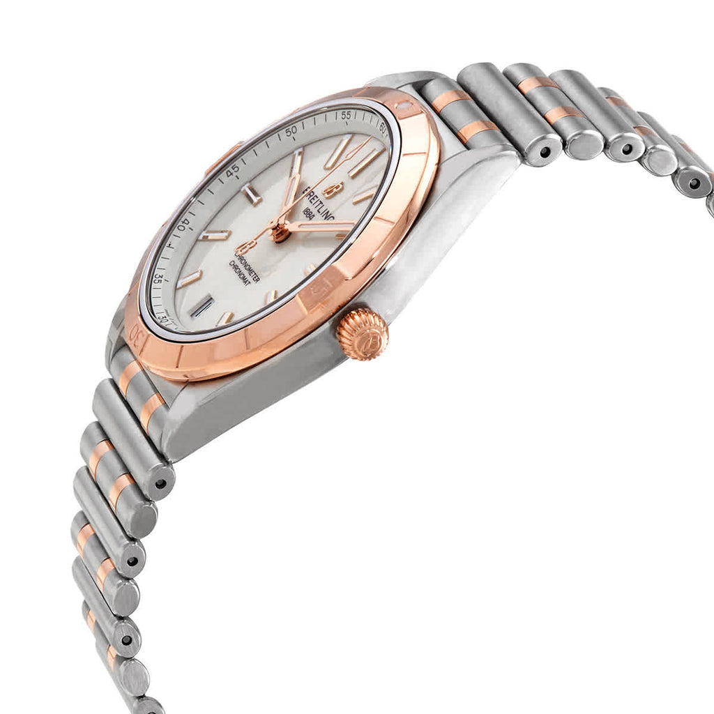 Breitling Chronomat Automatic 36 White Dial Two Tone Steel Strap Watch for Women - U10380101A1U1 Buy Now By Breitling