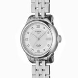 Tissot Le Locle Lady Automatic Diamonds Silver Dial Silver Steel Strap Watch For Women - T006.207.11.036.00 Buy Now By Tissot