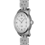 Tissot Le Locle Lady Automatic Diamonds Silver Dial Silver Steel Strap Watch For Women - T006.207.11.036.00 Buy Now By Tissot