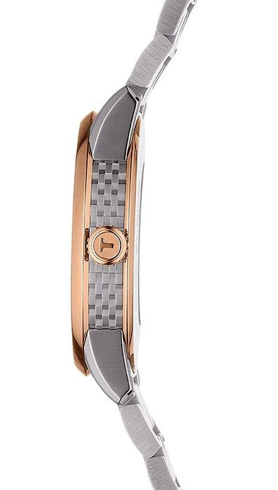 Tissot T Classic Luxury Powermatic 80 Black Dial Silver Steel Strap Watch For Men - T086.407.22.067.00 Buy Now By Tissot