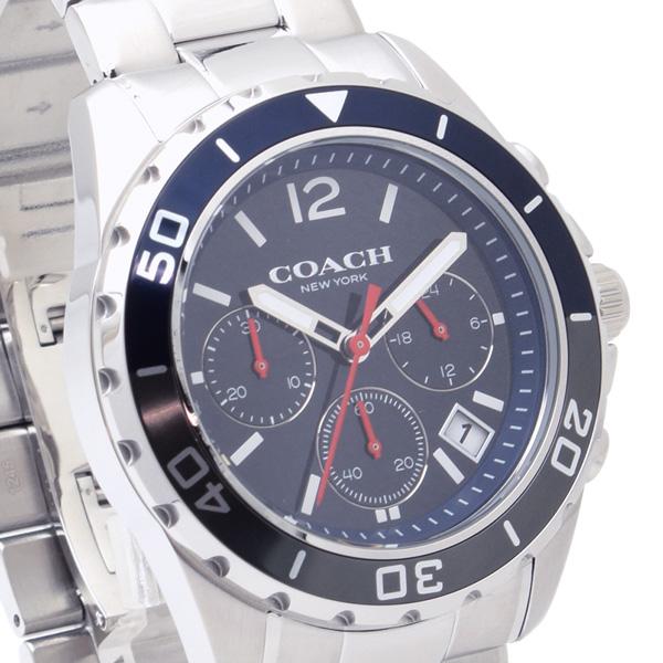 Coach Kent Chronograph Blue Dial Silver Steel Strap Watch for Men - 14602555 Buy Now By Coach