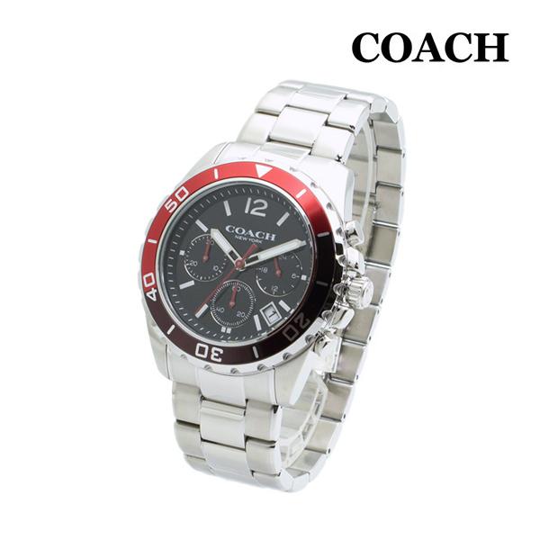 Coach Kent Black Dial Silver Steel Strap Watch for Men - 14602556 Buy Now By Coach
