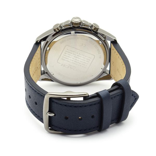 Coach Kent Grey Dial Blue Leather Strap Watch for Men - 14602558 Buy Now By Coach