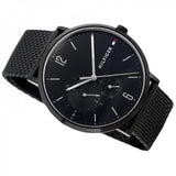 Tommy Hilfiger Brooklyn Black Dial Black Mesh Bracelet Watch for Men - 1791507 Buy Now By Tommy Hilfiger