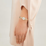 Tissot T Lady Lovely Mother of Pearl Dial Rose Gold Steel Strap Watch For Women - T058.009.33.111.00 Buy Now By Tissot