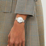 Tissot T Lady Flamingo Mother of Pearl White Dial Two Tone Steel Strap Watch For Women - T094.210.22.111.00 Buy Now By Tissot