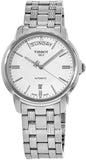 Tissot T Classic Automatic III Day Date White Dial Silver Steel Strap Watch for Men - T065.930.11.031.00 Buy Now By Tissot