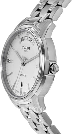 Tissot T Classic Automatic III Day Date White Dial Silver Steel Strap Watch for Men - T065.930.11.031.00 Buy Now By Tissot