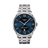 Tissot Chemin Des Tourelles Powermatic 80 Blue Dial Silver Steel Strap Watch for Men - T099.407.11.048.00 Buy Now By Tissot