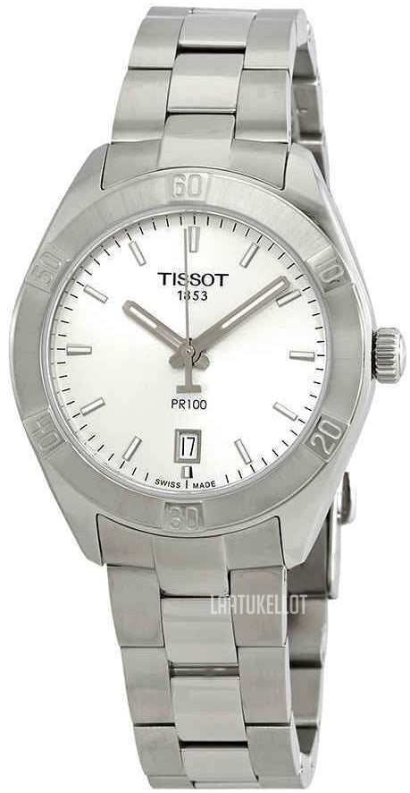 Tissot PR 100 Sport Chic Silver Dial Silver Steel Strap Watch for Women - T101.910.11.031.00 Buy Now By Tissot