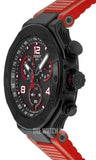 Tissot T Race Chronograph Black Dial Red Rubber Strap Watch For Men - T141.417.37.057.01 Buy Now By Tissot