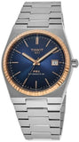 Tissot PRX Powermatic 80 Automatic 18K Gold Blue Dial Silver Steel Strap Watch for Men - T931.407.41.041.00 Buy Now By Tissot