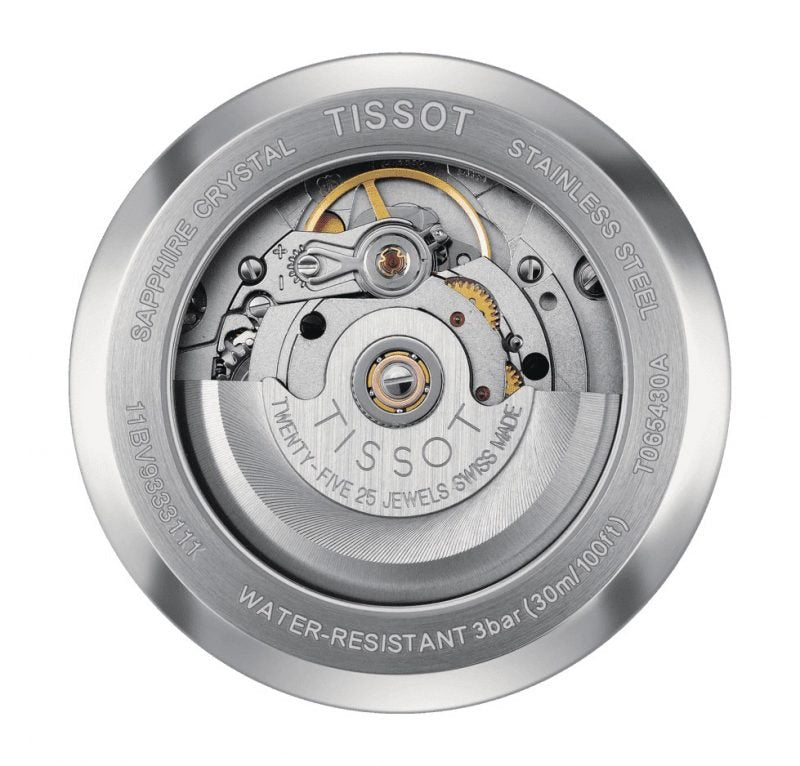 Tissot Automatics III Day Date White Dial Silver Steel Strap Watch For Men - T065.430.11.031.00 Buy Now By Tissot