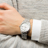 Tissot Ballade Powermatic 80 Cosc Silver Dial Silver Steel Strap Watch For Men - T108.408.11.037.00 Buy Now By Tissot